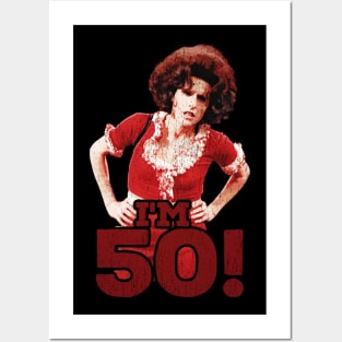 vintage sally o'malley -  i'm 50 Posters and Art